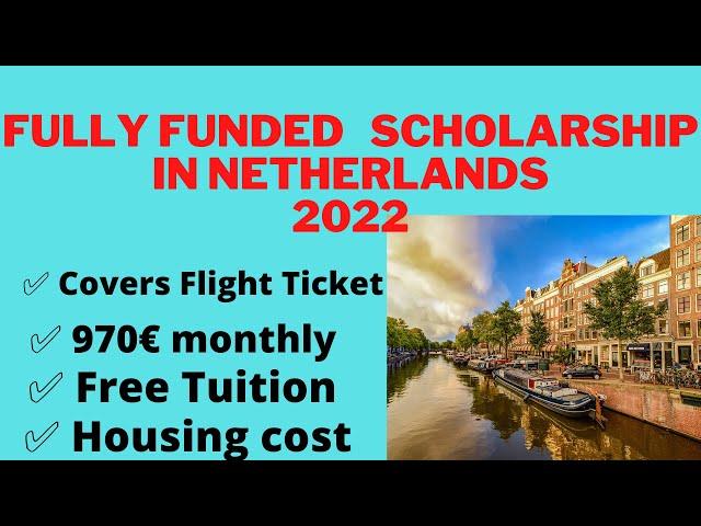 Fully-funded OKP Scholarship in Netherlands for masters 2022