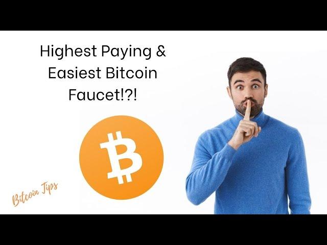 High Paying Legit Bitcoin Faucet!! How To Get Free Bitcoin??