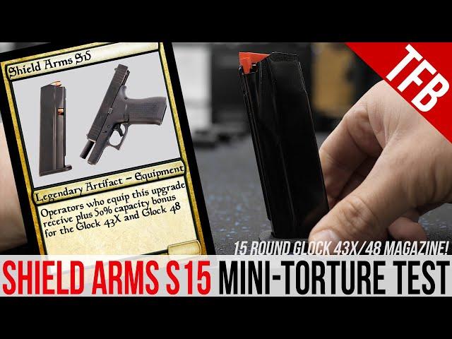 15 Rounds in the Glock 43X and 48?! The Shield Arms S15 Magazine