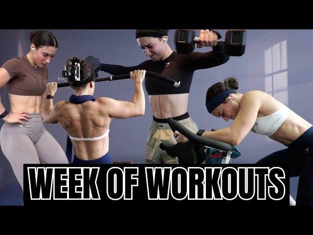 FULL WEEK OF WORKOUTS | 5-Day Workout Split