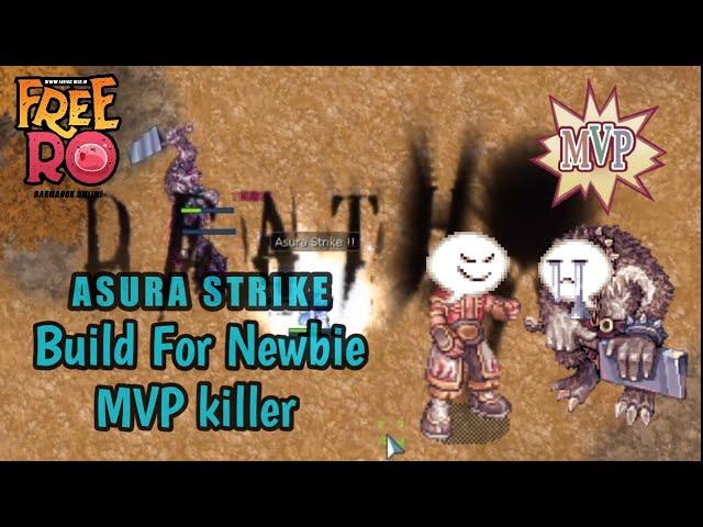 Guide to build type MVP  | Job Champion | Low budget | Free Ragnarok Online