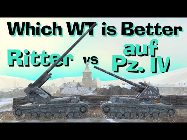 WOT Blitz Face Off || WT Ritter vs WT auf Pz. IV