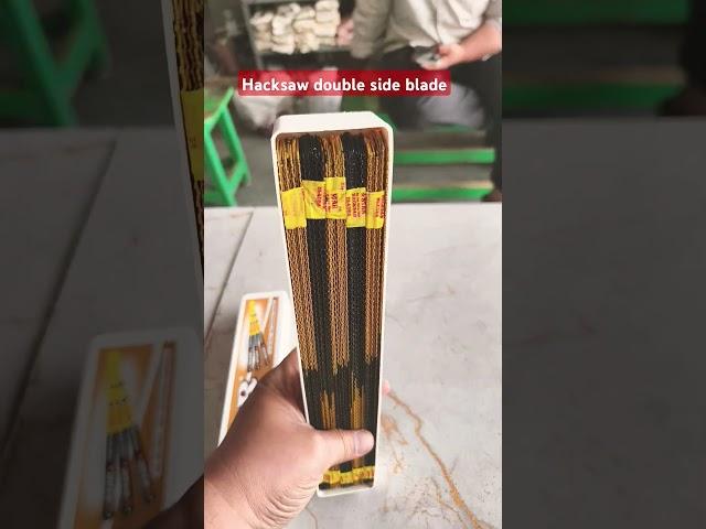 Hacksaw double 18T Blade#blade#hacksaw #wood #plastic #iron #alluminum #trending #viral #viralvideo