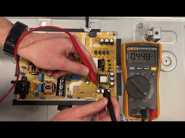 Samsung LED TV Troubleshoot: Backlights or Power Supply? (BN44-00787A) UN58H5005 UN58H5202 UN58J5190