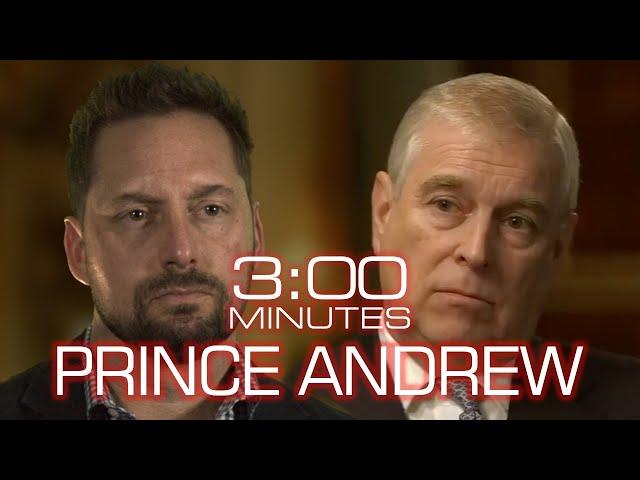 3 Minutes: Interview with Prince Andrew