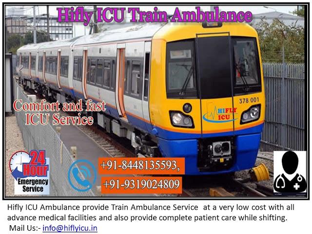 Get Best Train Ambulance Service from Chennai to Patna By Hifly ICU