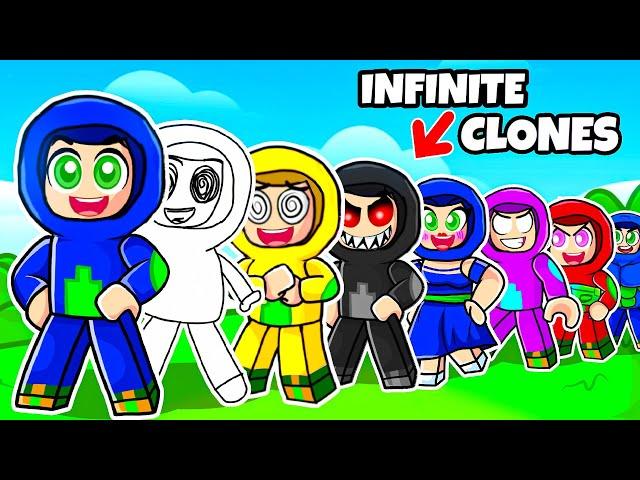 Ayush and Ekta Plays Roblox INFINITE CLONES!