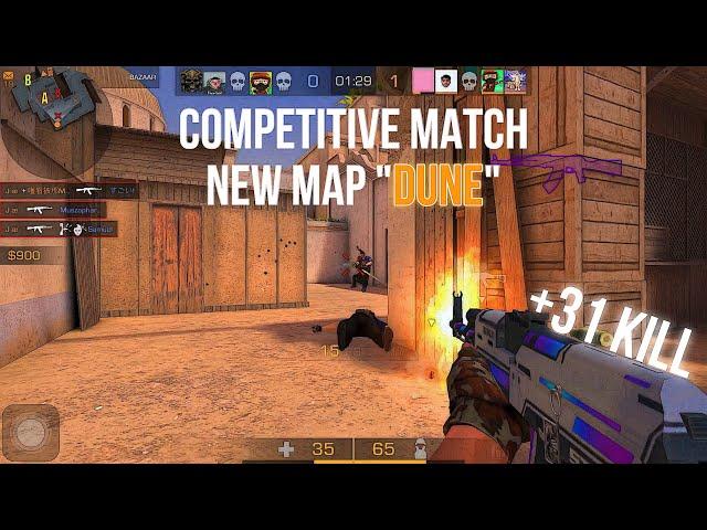 STANDOFF 2 - Competitive Match 31 KILL + ACE On New Map "Dune"️.