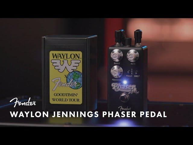 The Waylon Jennings Phaser Pedal | Artist Signature Series | Fender