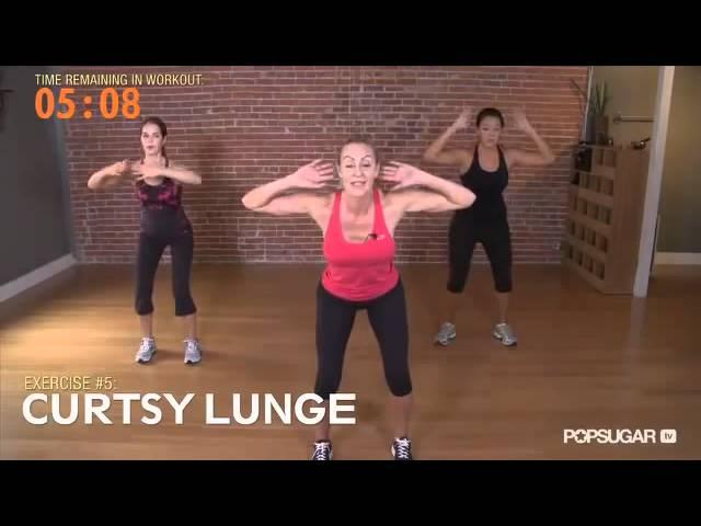 Victoria's Secret Model Workout  10 Minute Fat Blasting Circuit