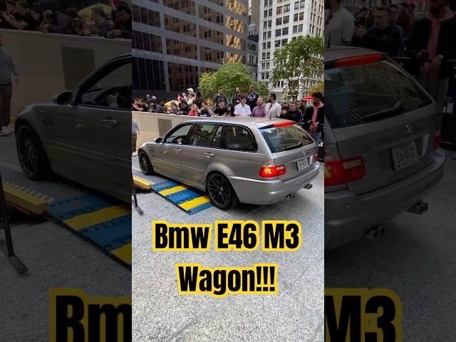 The BMW E46 M3 Estate Wagon is a one off Build and it’s perfect! #bmwm3e46