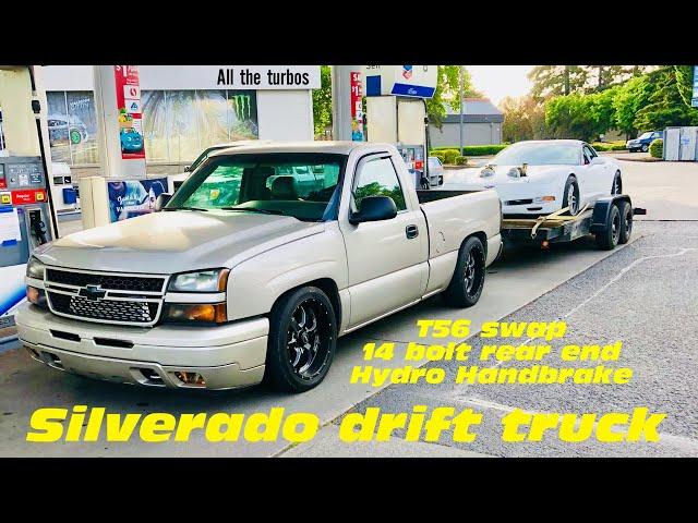 How to build a drift Silverado. Hydro e-brake, t56 swap and more