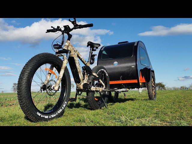 Himiway Cobra meets Mody Outdoor Bicycle Camper