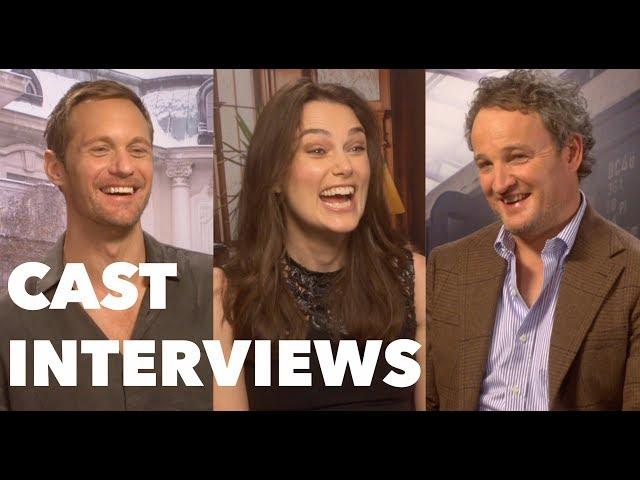 THE AFTERMATH Cast Interviews: Keira Knightley, Alexander Skarsgard, Jason Clarke