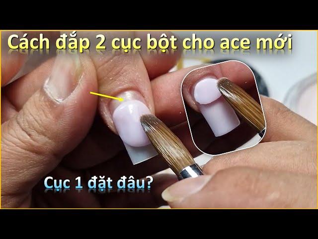Cách đắp bột 2 cục không bị bè -- Điệp Nguyễn