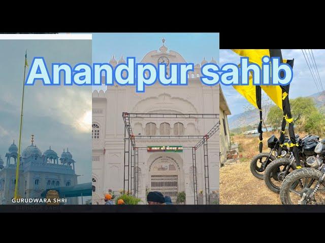 shri anandpur sahib hola mohalla 2025 /gurudwara shriBIBHOUR SAHIB/ raja sahib mazara