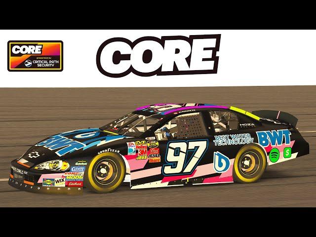 CORE LEAGUE RACE 4 - HEAD TO HEAD WITH REAL NASCAR DRIVERS