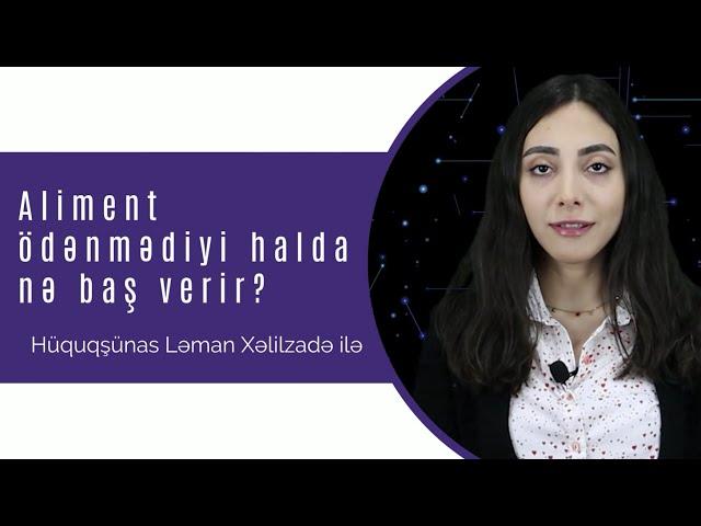 Aliment ödənmədiyi halda nə baş verir?