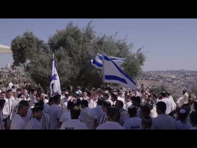 1,500 olim from all over the world participated in OU Israel’s Musical Yom Yerushalayim Tefila