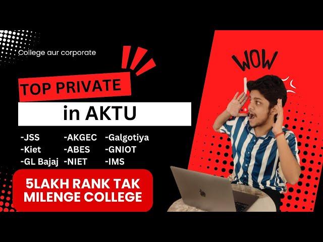 Top 10 Private Colleges under AKTU 2025 | Best Engineering Colleges in UPTU | Fees, Placement