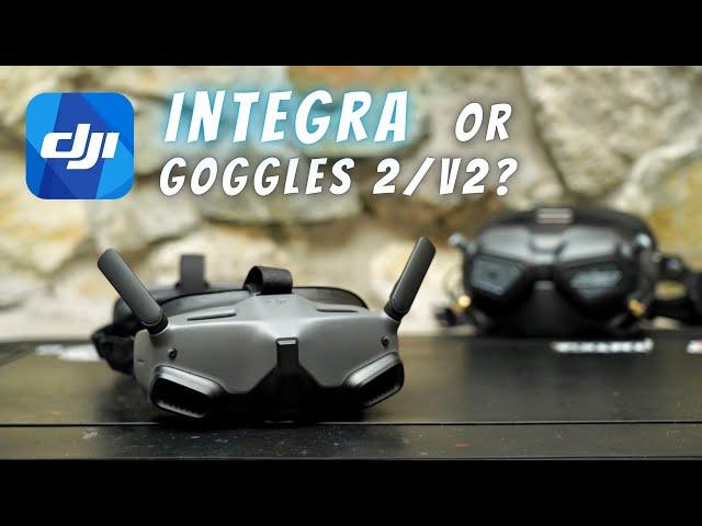 DJI Goggles Integra vs. Goggles 2 and V2. Real world FPV drone pilot's perspective