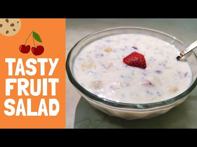 Yummy Fruit Salad Recipe|ഈസി ഫ്രൂട്ട് സലാഡ്|Summer Special