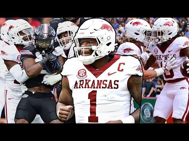 KJ STEPS UP || Hogs BATTLE vs. Florida in The Swamp || First Gainesville W ‼️