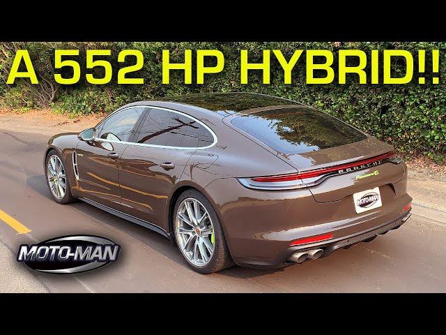 The 552 HP 2021 Porsche Panamera 4S E-Hybrid is a serious alternative to a Twin Turbo V8!