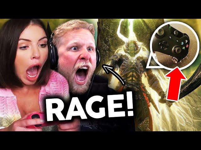 Top 50 Elden Ring DLC RAGE Moments! 