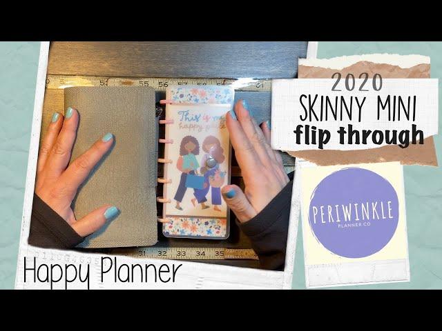 2020 Skinny MINI Happy Planner flip through and How It Worked For Me!