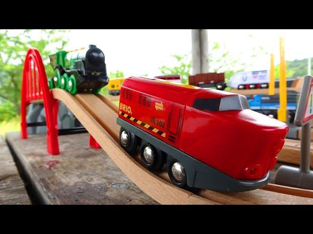 BRIO Wooden RailwayI played a course with my friends at the park!