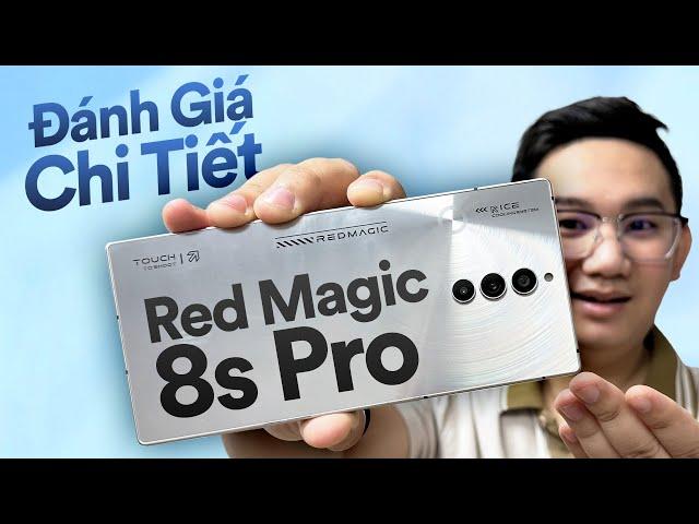 Review Nubia Red Magic 8s Pro chính hãng: Pin 10 tiếng, QUÁ KHOẺ!