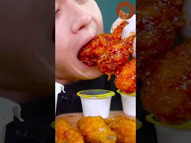 MUKBANG SATISFYING BIG BITES "Korean Spicy Chicken" ️