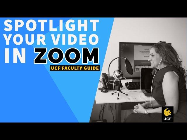 Using the Spotlight Feature in Zoom