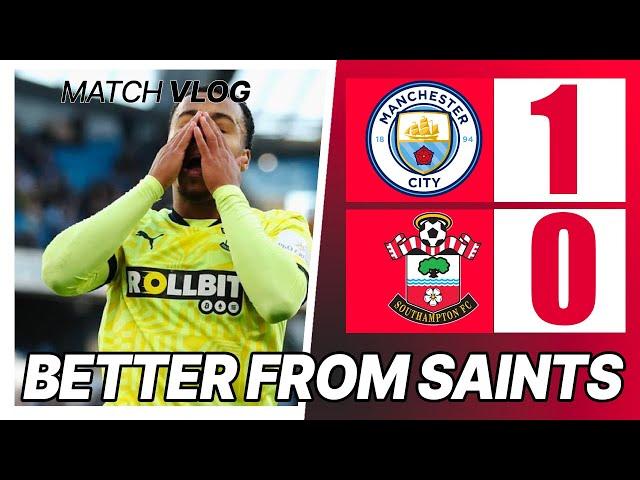 HAALAND SINKS SAINTS! THE CHAMPIONS EDGE RUSSELL MARTIN'S SOUTHAMPTON 1-0 | Match Vlog