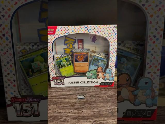 Opening up a 151 Poster Collection!! Continuing to build our 151 master set. #pokemontcg
