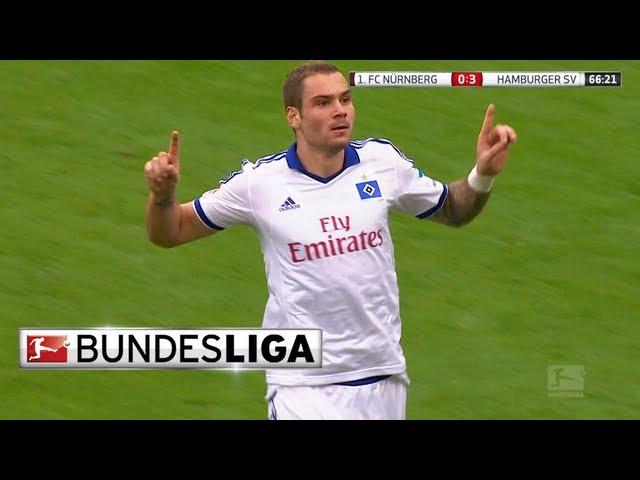 A Hat-Trick In Only 8 Minutes from Hamburg's Lasogga!