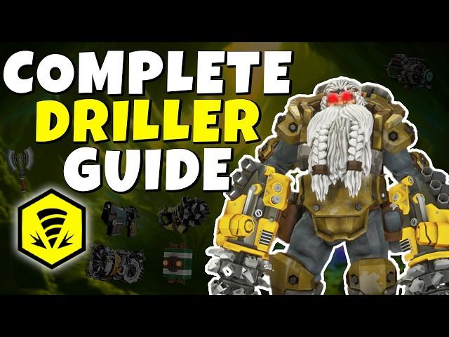 Deep Rock Galactic COMPLETE Driller Guide!