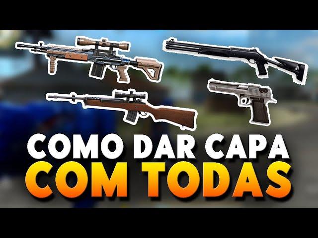 A TÉCNICA PARA DAR CAPA COM CADA ARMA DE UM TIRO NO FREE FIRE!