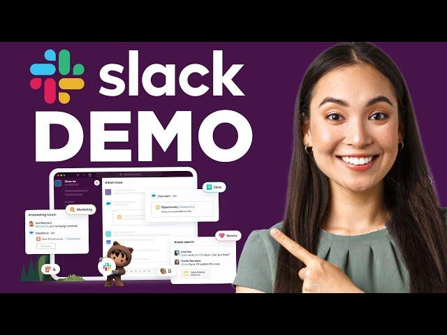 Slack Demo 2024 for Small Business - Communication & Project Management