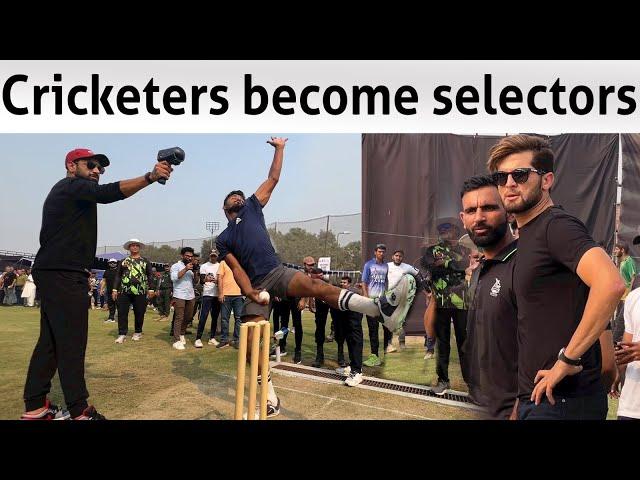 Fakhar Shaheen and Haris taking trails of young cricketers