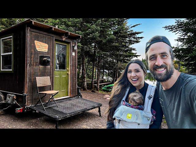 Camping Off Grid in our Cabin on Wheels | Deep in the Northwoods