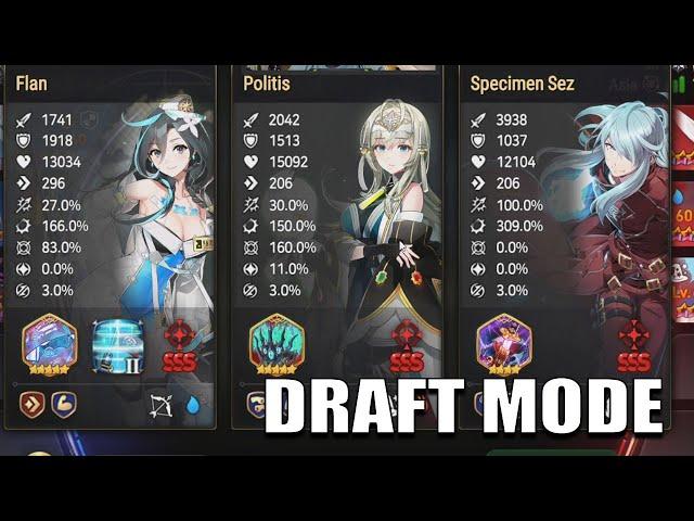 Draft Mode is Pretty Chill Game Mode - Epic Seven