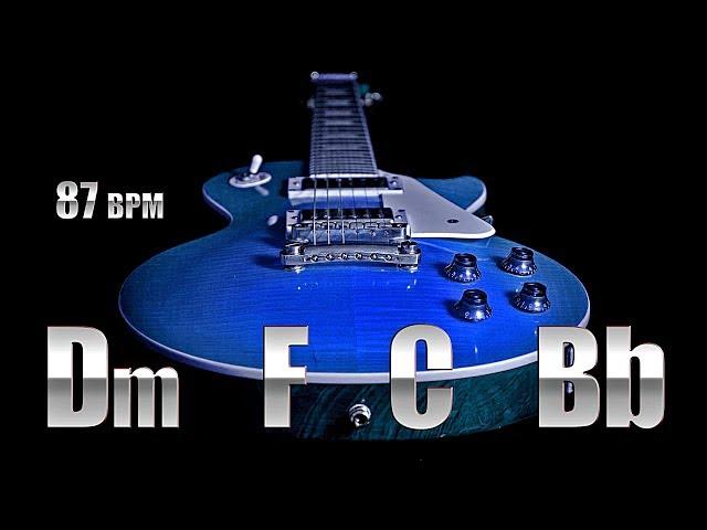 Clean Guitar Soft Rock Backing Track D minor