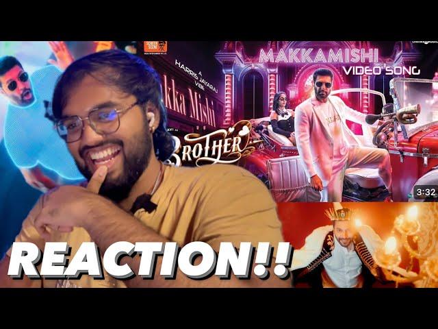 Makkamishi - Video | REACTION!! | Brother | Jayam Ravi, Priyanka Arul Mohan| Harris Jayaraj|Rajesh.M