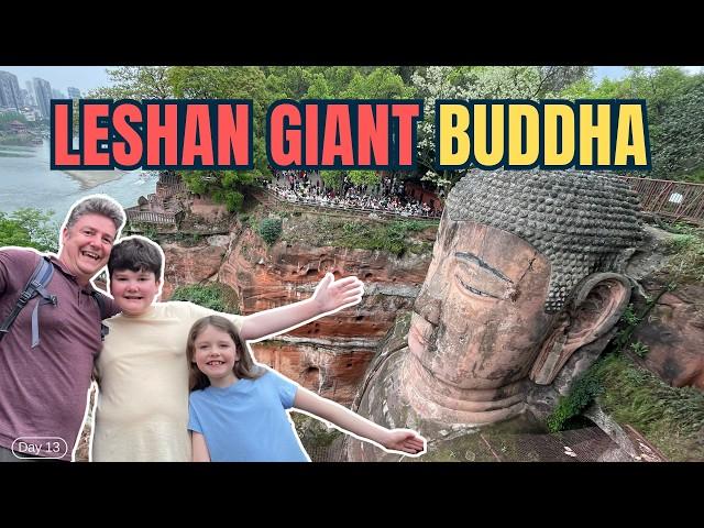 LESHAN GIANT BUDDHA in CHINA - The Worlds LARGEST Buddha