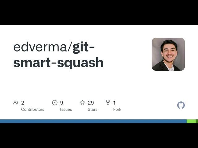 GitHub - edverma/git-smart-squash