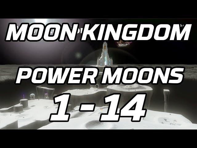 [Super Mario Odyssey] Moon Kingdom Power Moons 1 - 14 Guide