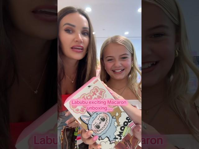 LABUBU UNBOXING! Will she get the secret??  #labubu #shorts #unboxing