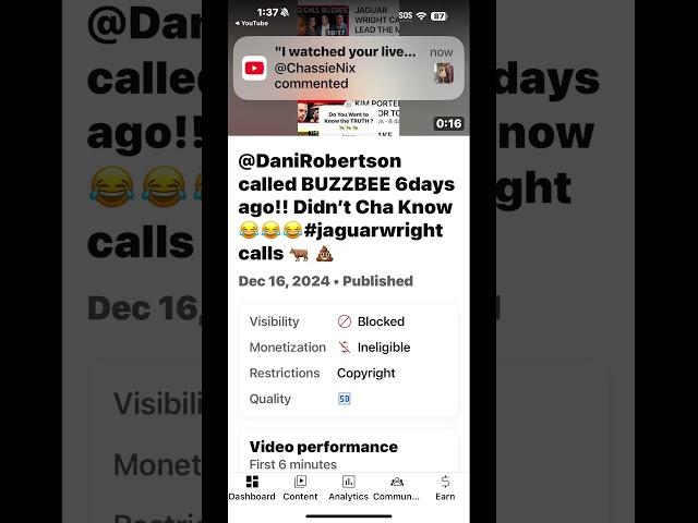 #jaguarwright calls   AGAIN! Why block the truth from visibility!! CENSORSHIP IS REAL